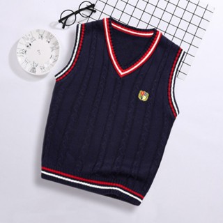 Knitted kids sweaters,childrens vests warmth new styles for boys and girls Boys clothing