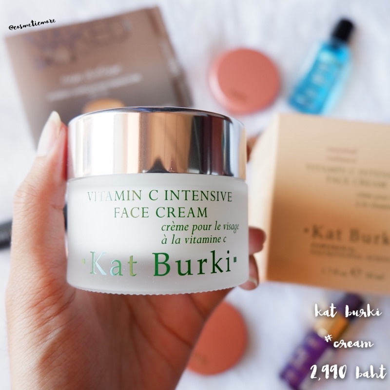 พร้อมส่ง! ️ kat burki vitamin c intensive face cream 50ml Shopee Thailand