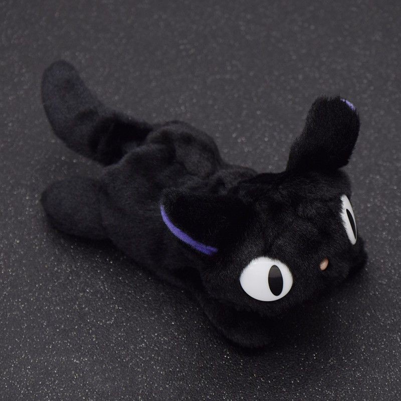 ตุ๊กตายัดนุ่น-รูปการ์ตูนอนิเมะแมวน่ารัก-jiji-black-cat-ของเล่นสําหรับเด็ก