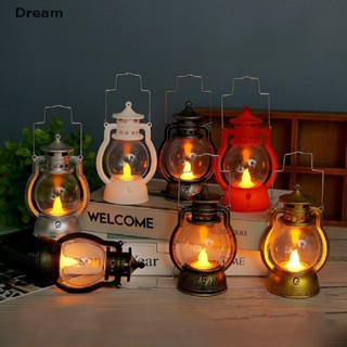 &lt;Dream&gt; โคมไฟ Led ขนาดเล็ก สไตล์เรโทร สําหรับตกแต่งบ้าน ปาร์ตี้ฮาโลวีน