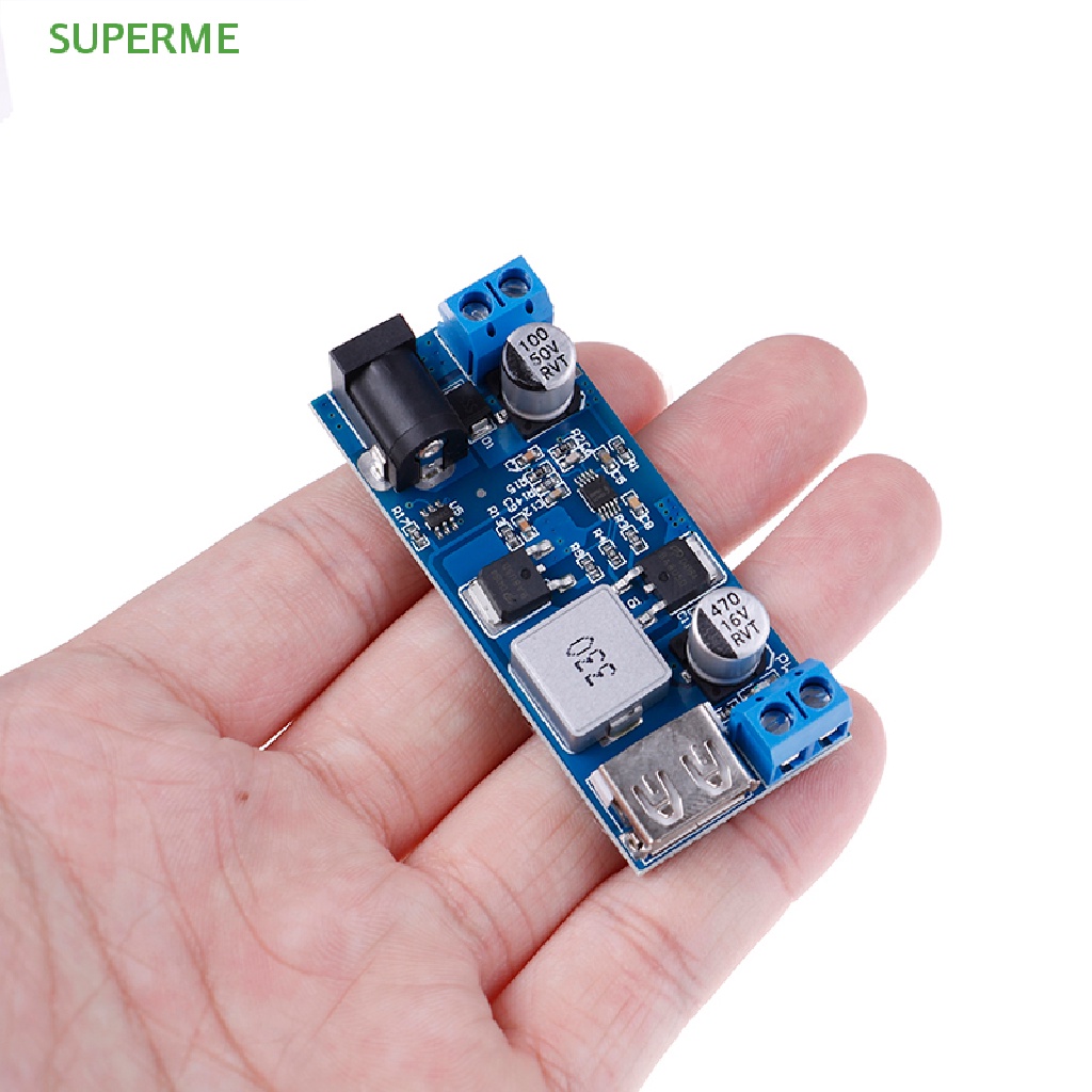 superme-โมดูลแปลงพาวเวอร์ซัพพลาย-24v-12v-เป็น-5v-5a-dc-dc-มาแรง