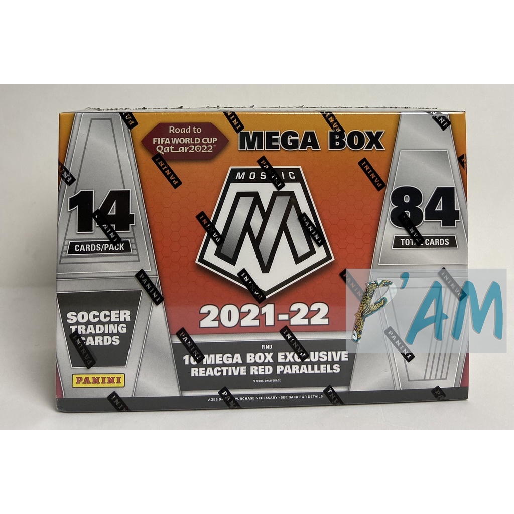 'พร้อมส่ง' 2021-22 Panini Mosaic Road to FIFA World Cup Mega Box Soccer ...