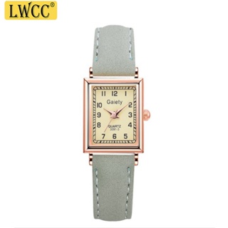 ภาพหน้าปกสินค้าLWCC นาฬิกาข้อมือสตรีแฟชั่นย้อนยุคหน้าปัดเล็กหน้าปัดเล็ก นาฬิกาข้อมือผู้หญิง ซึ่งคุณอาจชอบราคาและรีวิวของสินค้านี้
