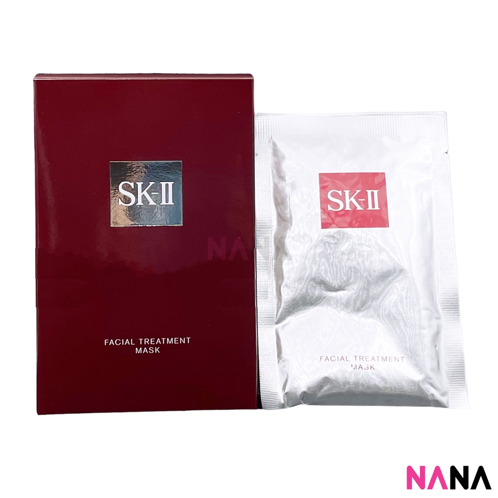 SKII Facial Treatment Mask (10 Sheets) แผ่นมาสก์บำรุงผิวหน้าที่อุดมไป