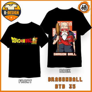 เสื้อยืด cotton Master Roshi 35 Dragon Ball Z Super Anime Shirt Tshirt Trendy_04