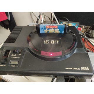 เครื่อง Sega Mega Drive สภาพดี ใช้งานได้ปกติ พร้อม 1 จอยแท้ 1 ตลับเกมส์ อุปกรณ์ครบ อายุกว่า 30 ปี ของสะสม