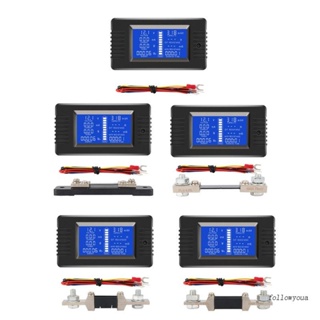 Fol เครื่องวัดหน้าจอดิจิตอล LCD 50A 100A 200A 300A อเนกประสงค์