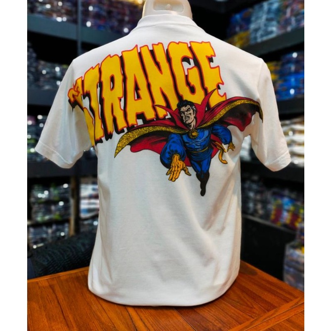 เสื้อยืดmarvel-ลิขสิทธิ์แท้ลายdr-strangeสีขาว-mvx001-01