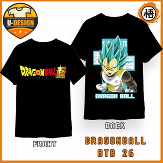 เสื้อยืด cotton Super Saiyan Vegeta 26 Dragon Ball Z Super Anime Shirt Tshirt Trendy_05