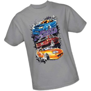 เสื้อยืดผ้าฝ้าย ลายรถยนต์ Fast And The Furious แฟชั่นสตรีท สําหรับผู้ชาย DEklgl92GLomcd14_07