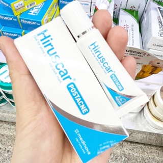 🔥🔥🔥  ️️   Hiruscar Post Acne 5g.   คืนความใส เรียบเนียน ป้องกันปัญหาสิวอุดตัน เจลใสซึมซาบเร็ว ใช้แต้มแผลเป็นจากสิว