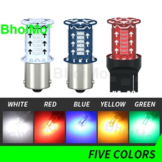 Bhoimo ไฟเลี้ยว ไฟเบรก ไฟแสดงสถานะ LED 1156 P21W BA15S DRL 30SMD 4014 T20 7440 W21W DC12V สําหรับรถจักรยานยนต์