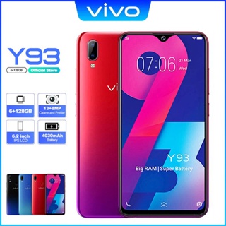 ภาพขนาดย่อของภาพหน้าปกสินค้าโทรศัพท์มือถือราคาถูก VIVO Y93 RAM6 ROM1286.2 นิ้ว IPS LCD หยดน้ำเต็มหน้าจอรับประกันของแท้โทรศัพท์ Android เล่นได้ Rov จากร้าน sdmobile9 บน Shopee