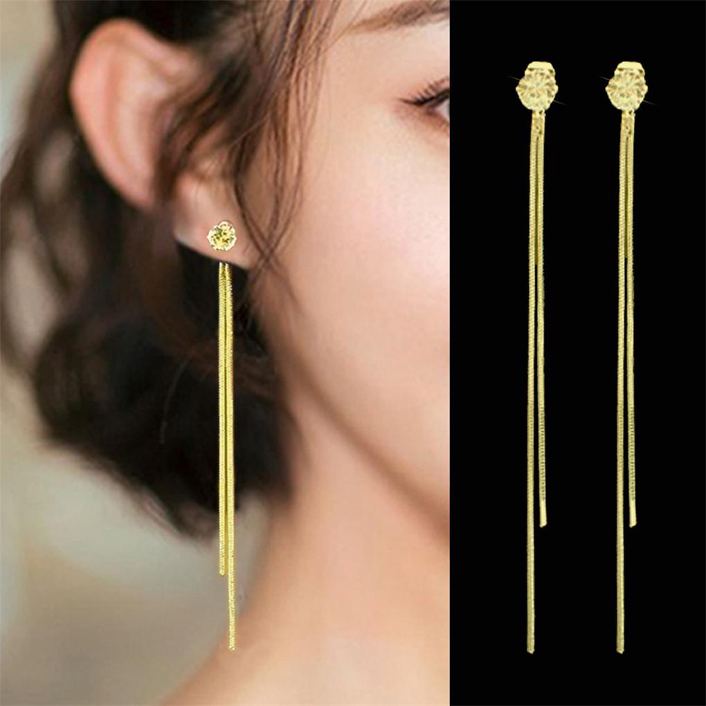 ต่างหูระย้า-ห้อยพู่ยาว-ประดับเพทาย-กลิตเตอร์-สีทอง-สีเงิน-สําหรับผู้หญิง-งานแต่งงาน-ff86