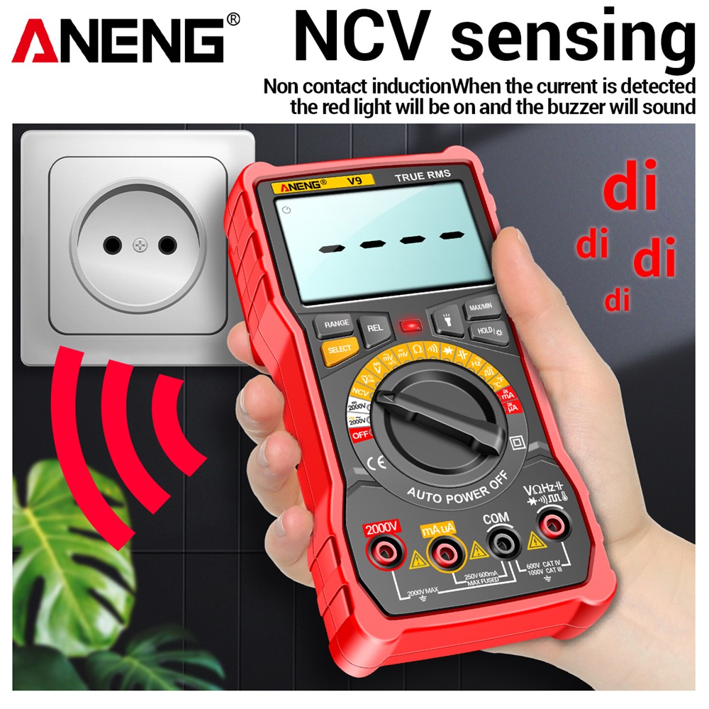 aneng-v9-มัลติมิเตอร์ดิจิทัล-lcd-4000-ครั้ง-2000v-หน้าจอเรืองแสง-พร้อมบัซเซอร์ฟังก์ชั่นอื่นๆ