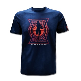 Marvel Black Widow Men Avengers Short Sleeve T Shirt - Blue VIM20662_01