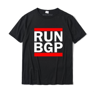 Run BGP Network Engineer Funny Computer Short Sleeve T-Shirt Cotton Mens Tshirts Customized T Shirt Slim Fit Casua_11