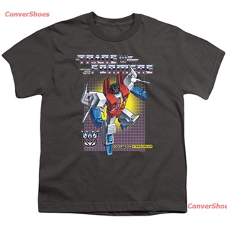 เสื้อยืดยอดนิยม Transformers Starscream Youth T Shirt &amp; Stickers Sports T-shirt_11
