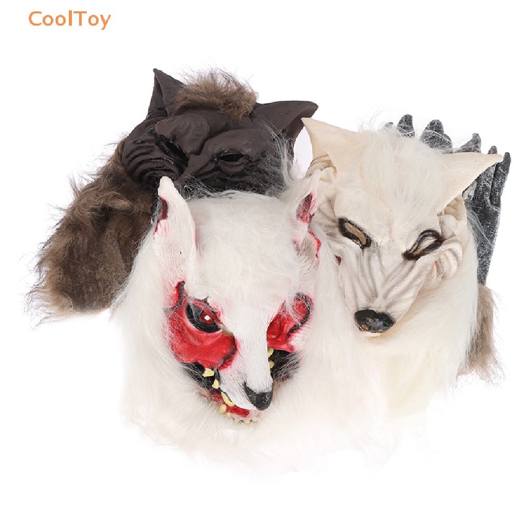 cooltoy-หน้ากากหัวหมาป่า-ถุงมือหมาป่า-สําหรับปาร์ตี้ฮาโลวีน-ขายดี