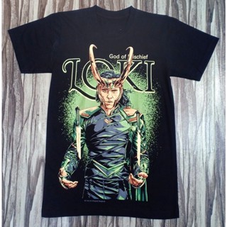 【HD printing】 LOKI END GAME GOD OF MISCHIEF MARVEL UNIVERSE HERO COLLECTION ORIGINAL 100%COTTON T-SHIRT_01