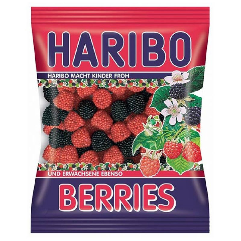 haribo-berries-ฮาริโบ้-เยลลี่กลิ่นมิกซ์เบอร์รี่-ขนาด-200-กรัม