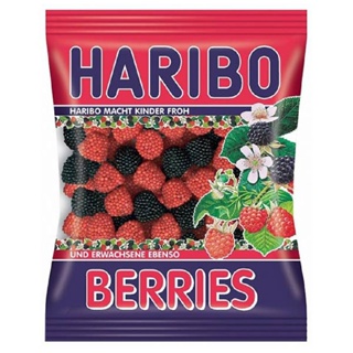 Haribo berries ฮาริโบ้ เยลลี่กลิ่นมิกซ์เบอร์รี่ ขนาด 200 กรัม