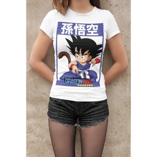 เสื้อยืดผู้หญิง Unisex เซตลายโกคู 2 Goku Edition ดราก้อนบอลแซด Dragon Ball Z Collection_04