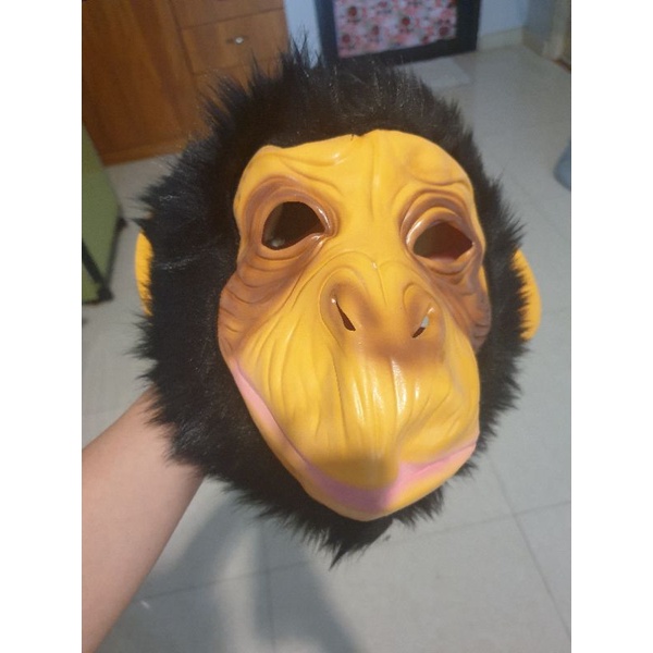 หน้ากากลิง-แบบไม่เต็มหัว-half-headed-monkey-mask