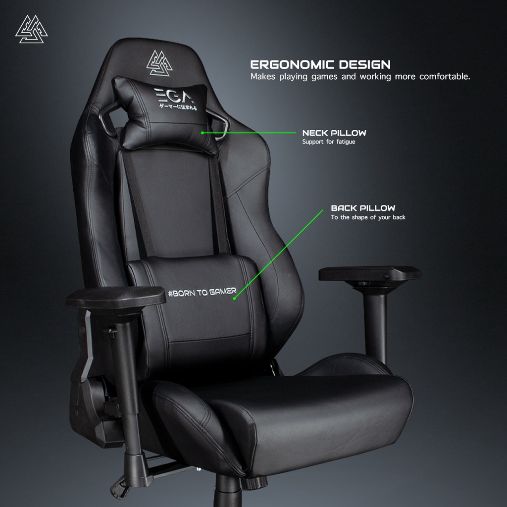 EGA GAMING SEAT TYPE-G6 / ของแท้รับประกันสินค้า 3 ปี (แถมฟรีแผ่นรองเม้า ...