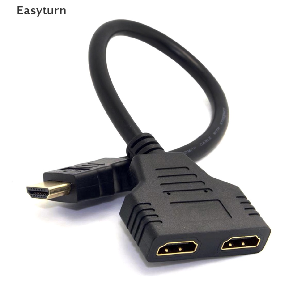 easyturn-อะแดปเตอร์แยกสายเคเบิล-อินพุต-1-ตัวผู้-เป็น-2-ตัวเมีย-1x2-สําหรับ-hd-led-lcd-tv-et