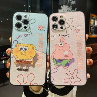 เคส OPPO Reno 10 Pro 8 8Z 7 7Z 6 6Z 5 4 4Z 2F A58 A57 A77S A54 A53 A38 F11 F9 F7 F5 F1s Reno10 Reno8 Z T Reno8T Reno8Z Reno7 Reno7Z Reno6 Reno6Z Reno4 Reno4Z OPPOF11 OPPOF9 OPPOF7 OPPOF5 4G 5G 2020 2021 2022 Square Frame Protect Camera Spongebob Soft Case