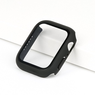 ภาพขนาดย่อของภาพหน้าปกสินค้าApple Watch case PC+Glass ใช้กับ iWatch 7/6/5/4/3/2/1/SE เคส Smart watch 38mm/41mm/42mm/44mm/45mm จากร้าน cassie.pro บน Shopee ภาพที่ 8