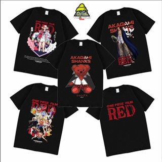 (พร้อมส่ง) เสื้อยืด พิมพ์ลายอนิเมะ One Piece MUGIWARA CREW AKAGAMI SHANKS THE DIVA UTA MONKEY D LUFFY ทรงสามเหลี่ยม_57