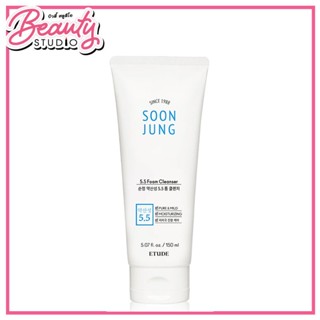 (แท้100%) Etude House Soon Jung pH5.5 Foam Cleanser โฟมล้างหน้า เหมาะสำหรับคนที่มีผิวบอบบางแพ้ง่าย