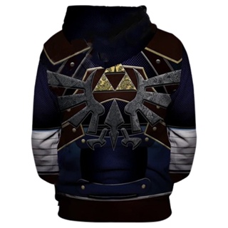 ใหม่ เสื้อฮู้ดดี้ คอสเพลย์ เกมจัมเปอร์ The Legend of Zelda 3D