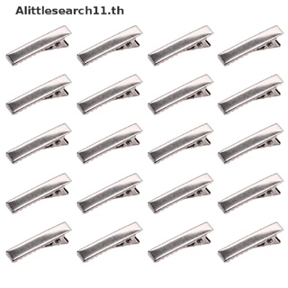 Alittlesearch11 กิ๊บปากจระเข้ ประดับโบว์เปล่า DIY สําหรับเด็กผู้หญิง 20 ชิ้น