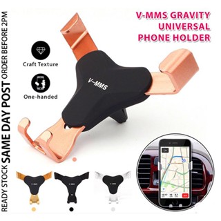 ที่วางโทรศัพท์ในรถยนต์แรงโน้มถ่วงหมุนได้ 360 องศา Air Vent Mount ที่วางสมาร์ทโฟนคงที่อัตโนมัติ