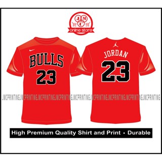 Premium Quality T-Shirt Chicago Bulls Jordan #23 Jersey Inspired Shirt_01