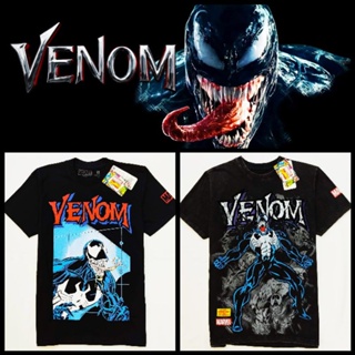 ราคาต่ำสุด!!อก38-46นิ้ว เสื้อยืดมาร์เวล Marvel เวน่อม Venom ลิขสิทธิ์จาก Marvel S-5XL_01