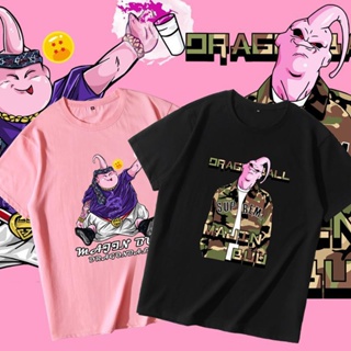 เสื้อยืด Dragon Ball Joint เสื้อยืด Anime อุปกรณ์ต่อพ่วงเสื้อผ้า Majin Buu แขนสั้นผู้ชายแบรนด์อินเทรนด์นักเรียนแนวโ_04