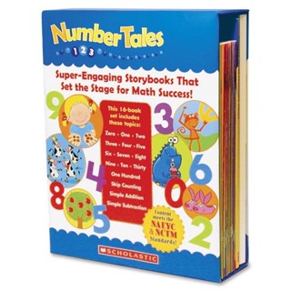 หนังสือหัดอ่านสำหรับเด็ก Scholastic Readers Number Tales Book Set