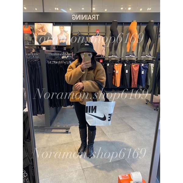 พร้อมส่ง ️กระเป๋าNike reusable shopping bag from Korea ของแท้แน่นอน100