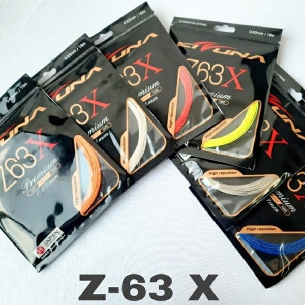 ภาพหน้าปกสินค้าสายนาฬิกาข้อมือ KIZUNA Z63X BADMINTON Strings KIZUNA Z63 X KIZUNA Z 63x