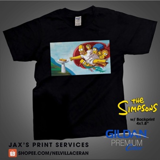The Simpsons The Creation of Adam Parody Inspired 90s Tshirt Tee Bart and Homer_07
