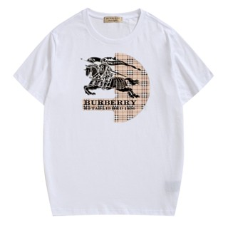 Ready Stock Burberry Latest model Cotton Short Sleeve T-Shirt Tops_01