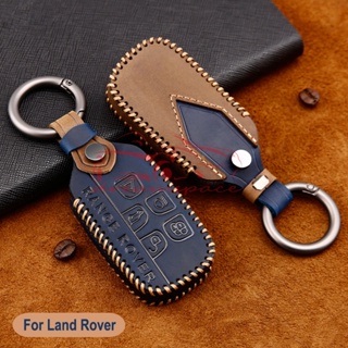 ใหม่ เคสกุญแจรถยนต์หนังม้าบ้า สําหรับ Land Rover Range Sport Freelander 2 Discovery 4 5