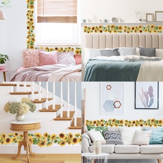 【ECHO】Sunflower DIY Removable Wall Art Sticker Vinyl Decals Room Home Mural Decor【Echo-baby】