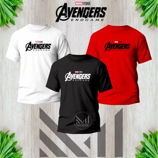 [Ready Stock] Avengers Marvel Studio T-shirt" 100% Premium Cotton" Unisex Round neck short sleeve t shirt/baju/_01