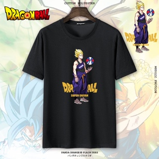 เสื้อยืด cotton super dragon ball z super saiyan Vegetto t shirt goku bulma Anime Graphic Print tees unisex Tshirt_04