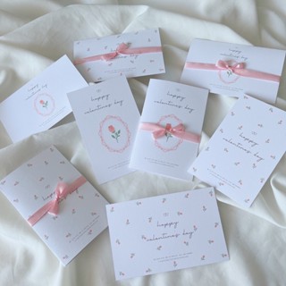 ขนาด 3.5*5.5 นิ้ว การ์ดวันวาเลนไทน์ การ์ดวาเลนไทน์ valentine การ์ดอวยพร การ์ดขอบคุณ การ์ดthank you การ์ดขอบคุณลูกค้า